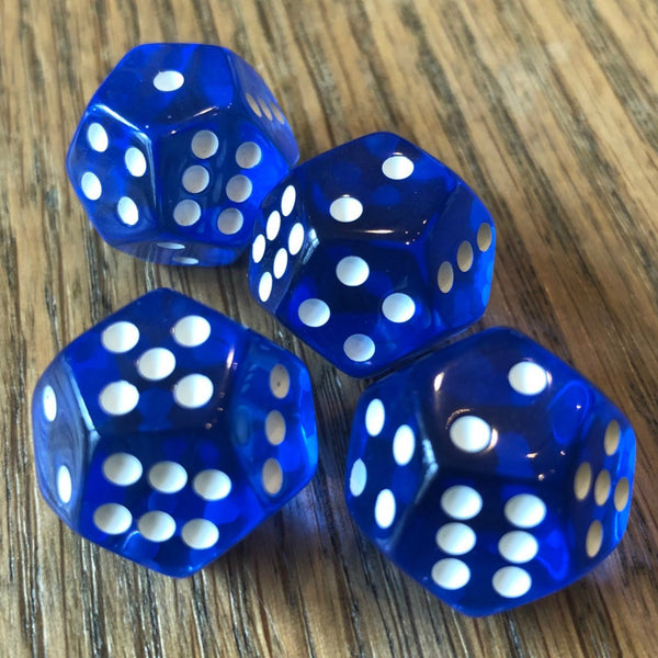 All Available 12-sided D6 and D4 DoubleSix dice (dodecahedrons)